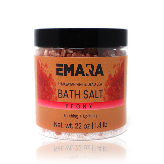 Peony Scented Himalayan Pink and Dead Sea Bath Salt